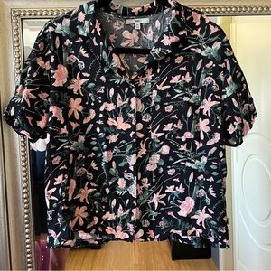 Vans Floral Button Up
